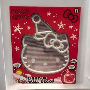 🇺🇸NEW Hello Kitty Light Up Christmas Wall Decor